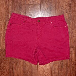 Faded Glory Red Shorts - Size 20W